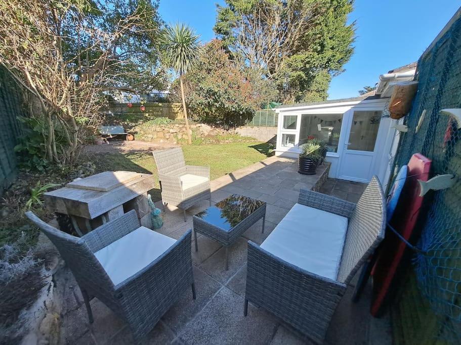 Willow Bungalow Quiet And Secluded Carbis Bay Exteriör bild